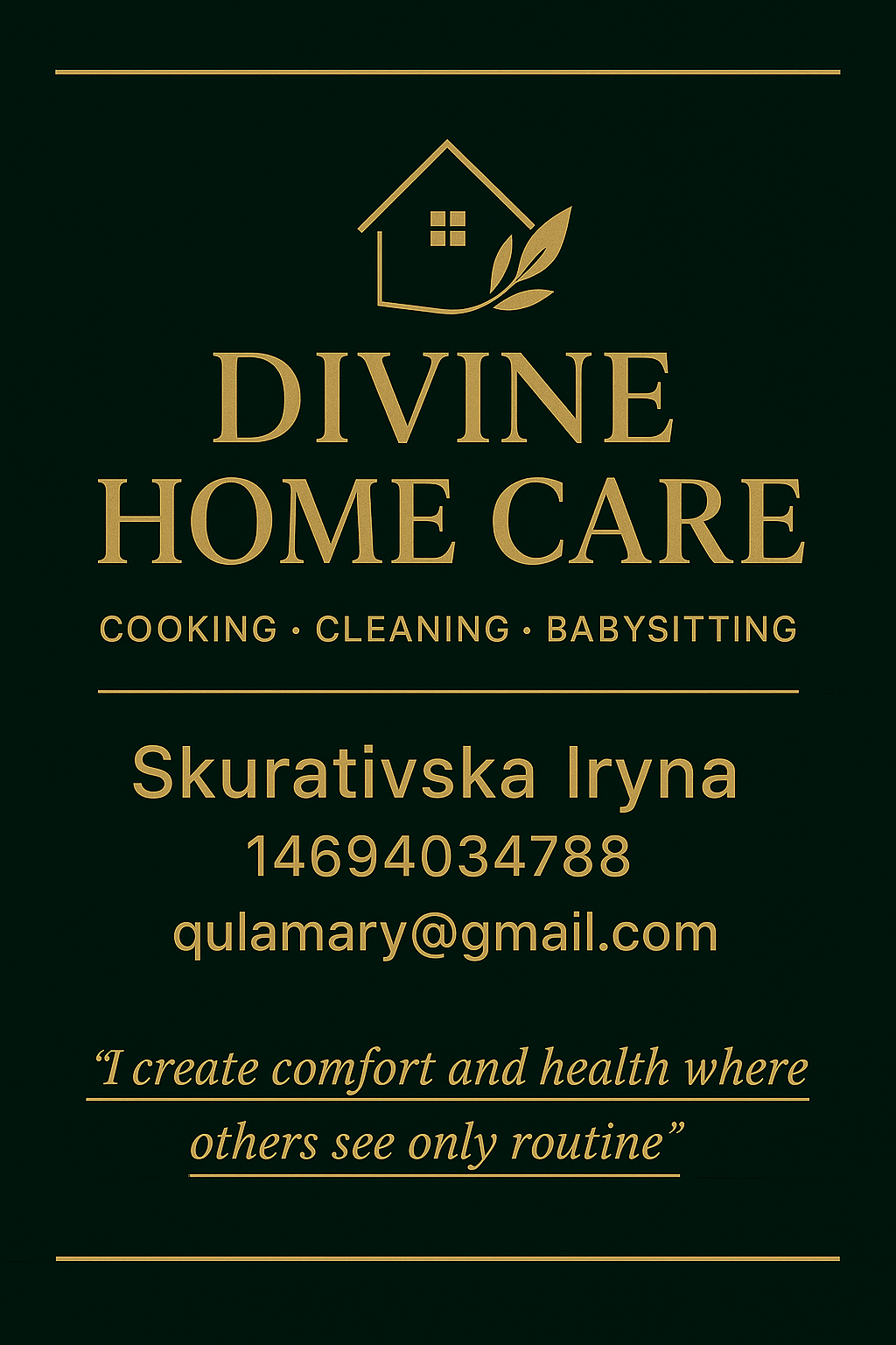 Divine Home Care logo